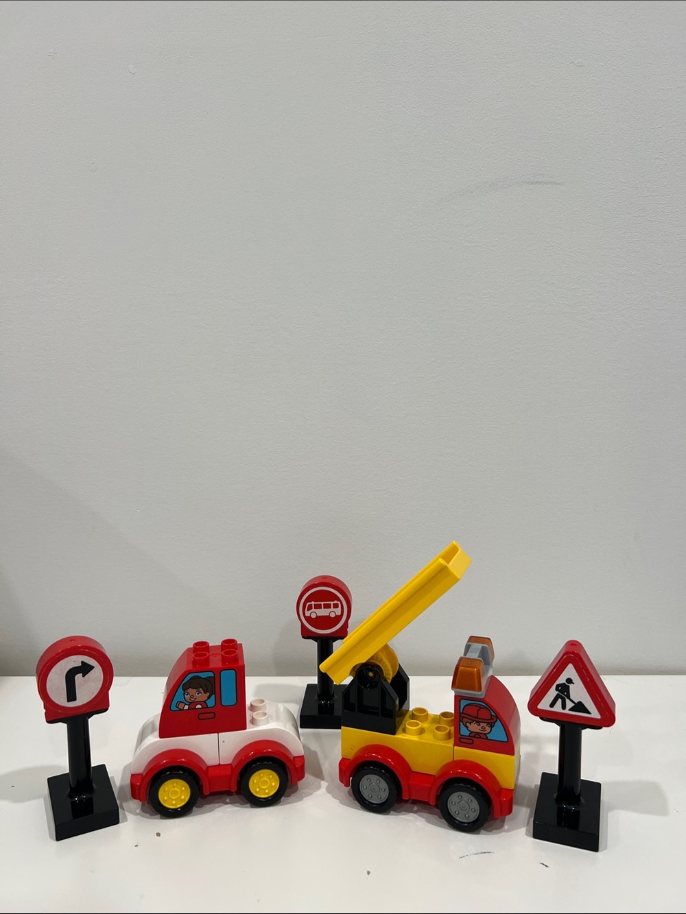 LEGO DUPLO Vehicles and Traffic signs Playset - Toddler Toy